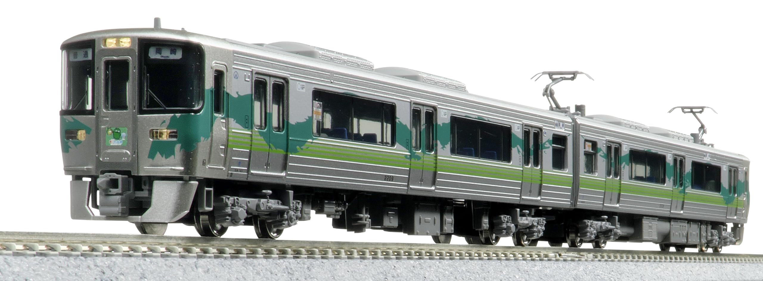 

KATO N Gauge Aichi Loop Railway 2000 Series Aichi Expo Reproduction Design Special Model Train, 2-Car Set, Edition, Train, 10-2156