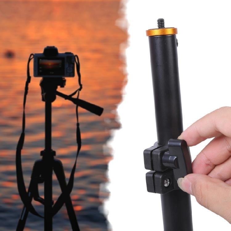Universal 1/4Inch Camera Quick Release Adapter Rod Aluminum Retractable Support Arm Rod For Tripod Lights Microphones