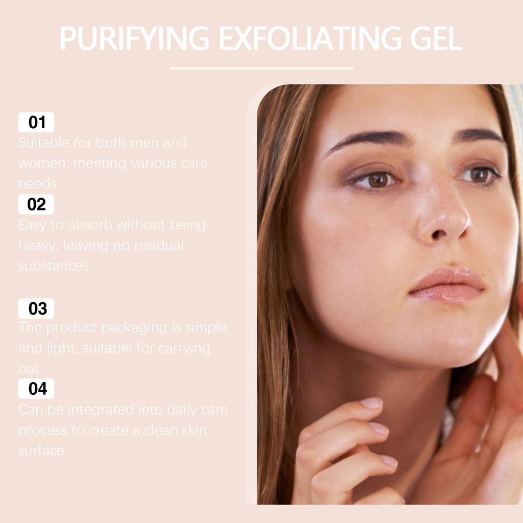 Exfoliating Gel Facial Care Gel Oil-control Moisturizing Refreshing Gel Smmooth Skin,50g
