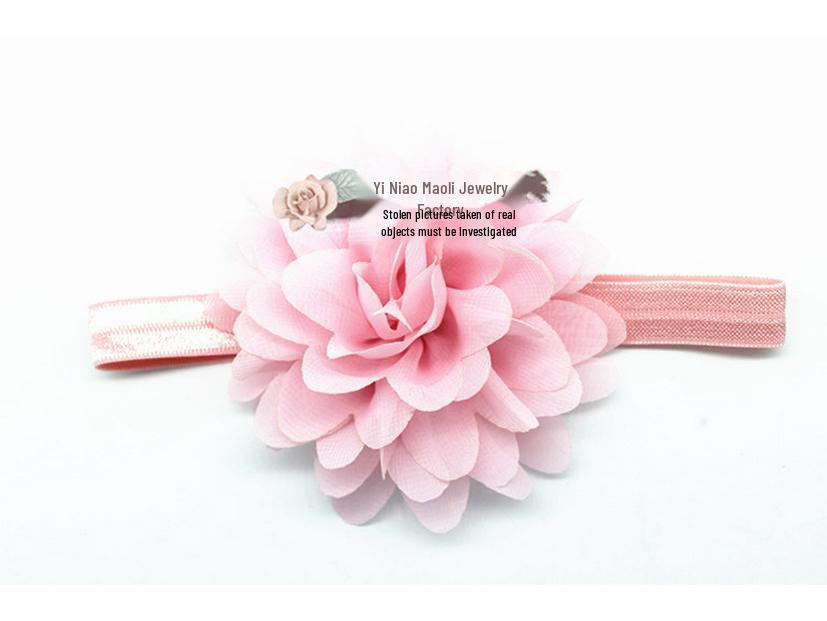Chiffon Flower Headband for Babies and Toddlers: Stylish European & American Design