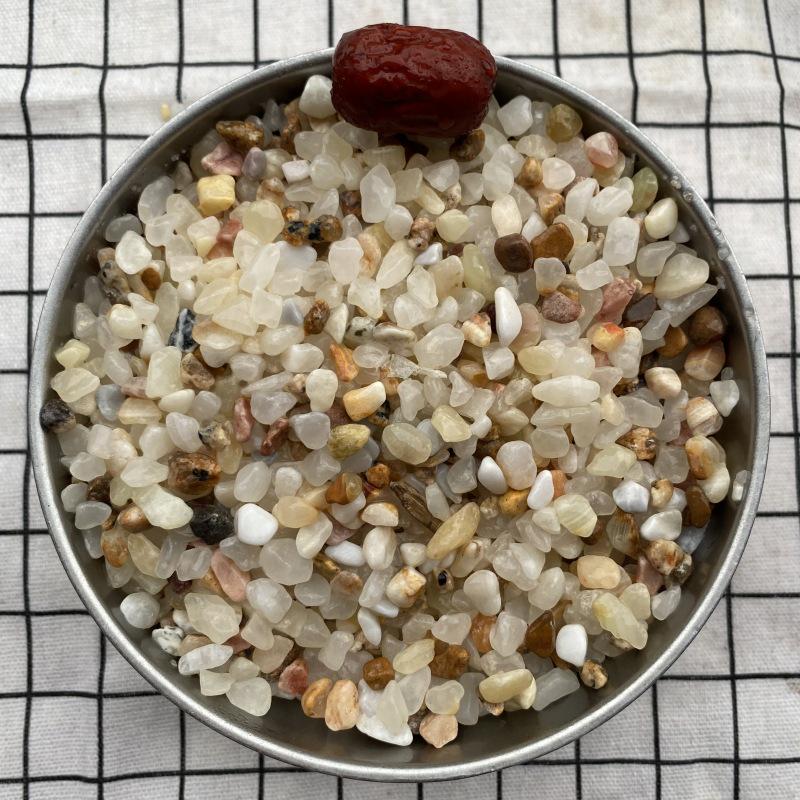 Natural Sandstone Polished Pebbles: 40 Jin for Fish Tank Landscaping & Succulent Decoration