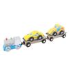 Wooden Train Set Child Friendly Safe Portable Colorful Wood Toy Train Set for Major Brand Boys Girls