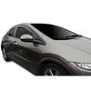 J&J AUTOMOTIVE | Heko Deflecteurs d'air Déflecteurs de Vent Pour Honda Civic 5P. Berlina 2005-2012
