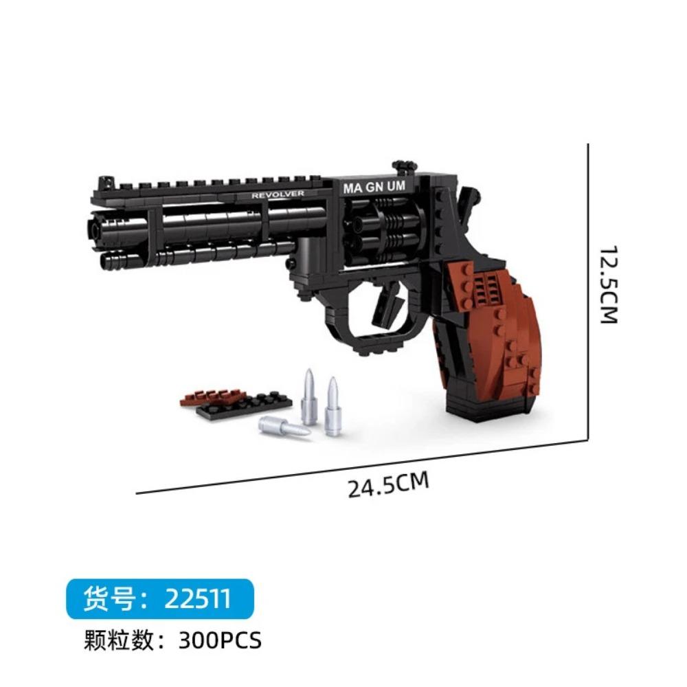 

Набор Технического Оружия Револьверные Пистолеты Наборы SWAT Военный Вторая мировая война Оружие Модель Строительные Блоки Игрушки для Мальчиков Desert Eagle Армейский Марк Пистолет