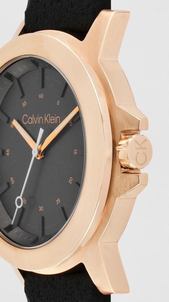 Calvin Klein Watch CK RESET Black Dial Silicone Strap 25200481 Men's [Official Import]