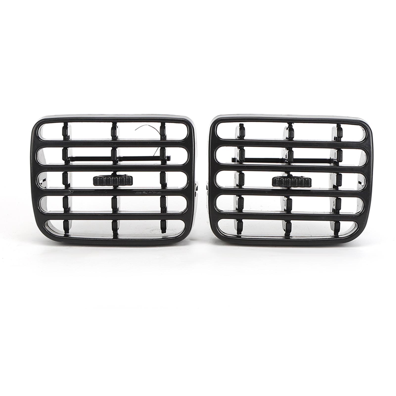 

Air Conditioning Vent Car Air Vent Grill 1Pair Air Condition Vent Frame Car Dashboard Grille Fit for CLIO MK2 1998‑2006