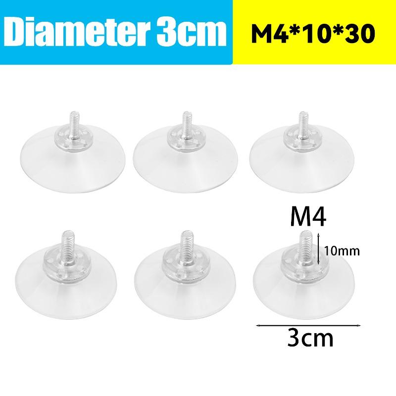 50/5PCS Suction Cup Hooks Strong PVC Suction Cup Holder with Screw Plastic Sucker Pad Holder Glass Window Wall Hanger Car Hook