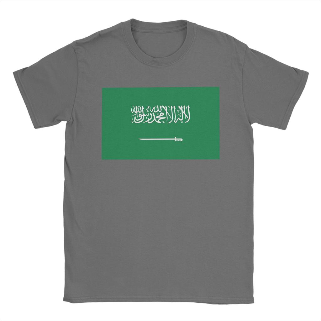 National Day of Saudi Arabia T-Shirt Summer Popular T Shirts Men Cotton O Neck Oversize Tees Short-Sleeve Street Style Tops