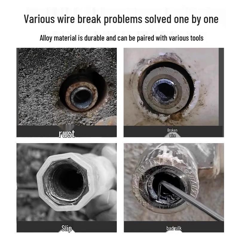Faucet & Pipe Thread Extractor Tool for Angle and Corner Valve