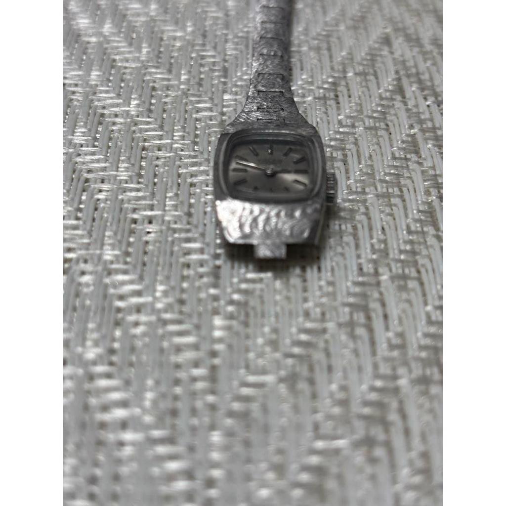 Used [Rare] [Working item] VULCAIN manual winding watch stainless steel
