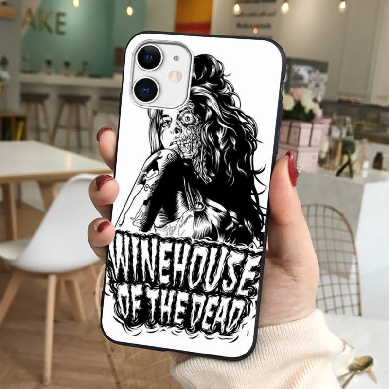 Yinuoda Amy Winehouse Phone Case for iPhone 11 12 13 mini pro XS MAX 8 7 6 6S Plus X 5S SE 2020 XR cover
