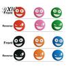 Smorzatori per Racchette in Silicone Tennis Vibrazione Shock Assorbitori Durevoli Riutilizzabili Faccina Sorridente Smorzatore Corde Racchetta