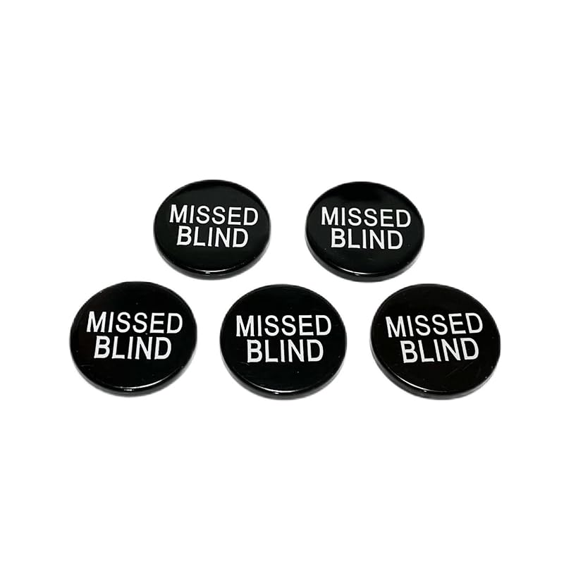 

W&B Set of 5 missed blind buttons miss bra MISSED BLIND