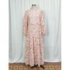 2025 Amazon Middle East New Dress Fashion Print Embroidery Lace Stitching Long Dress Dress