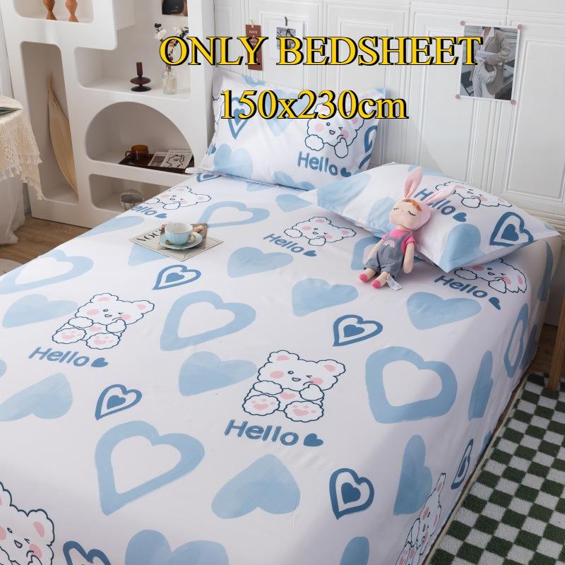 K pokožce šetrné broušené prostěradlo Zesílené Jednolůžko Dvojlůžko Vícespecifikační prostěradla pro všechna roční období