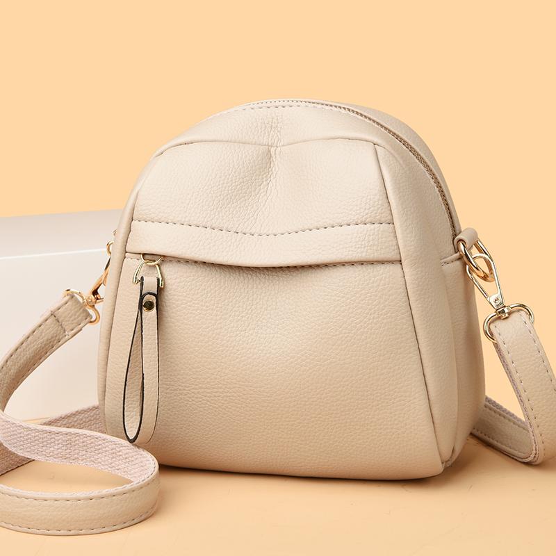 Casual Crossbody-Tasche aus PU-Leder mit hoher Kapazität für Damen Neue Mode Geldbörse und Handtasche Damen Luxus-Design Schulter-Umhängetaschen