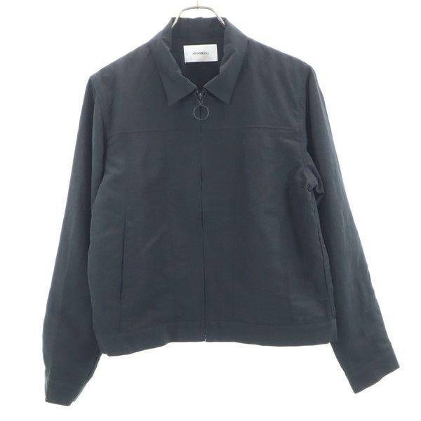 Unused Johnbull Embroidery Blouson M Black Rayon Men's Used