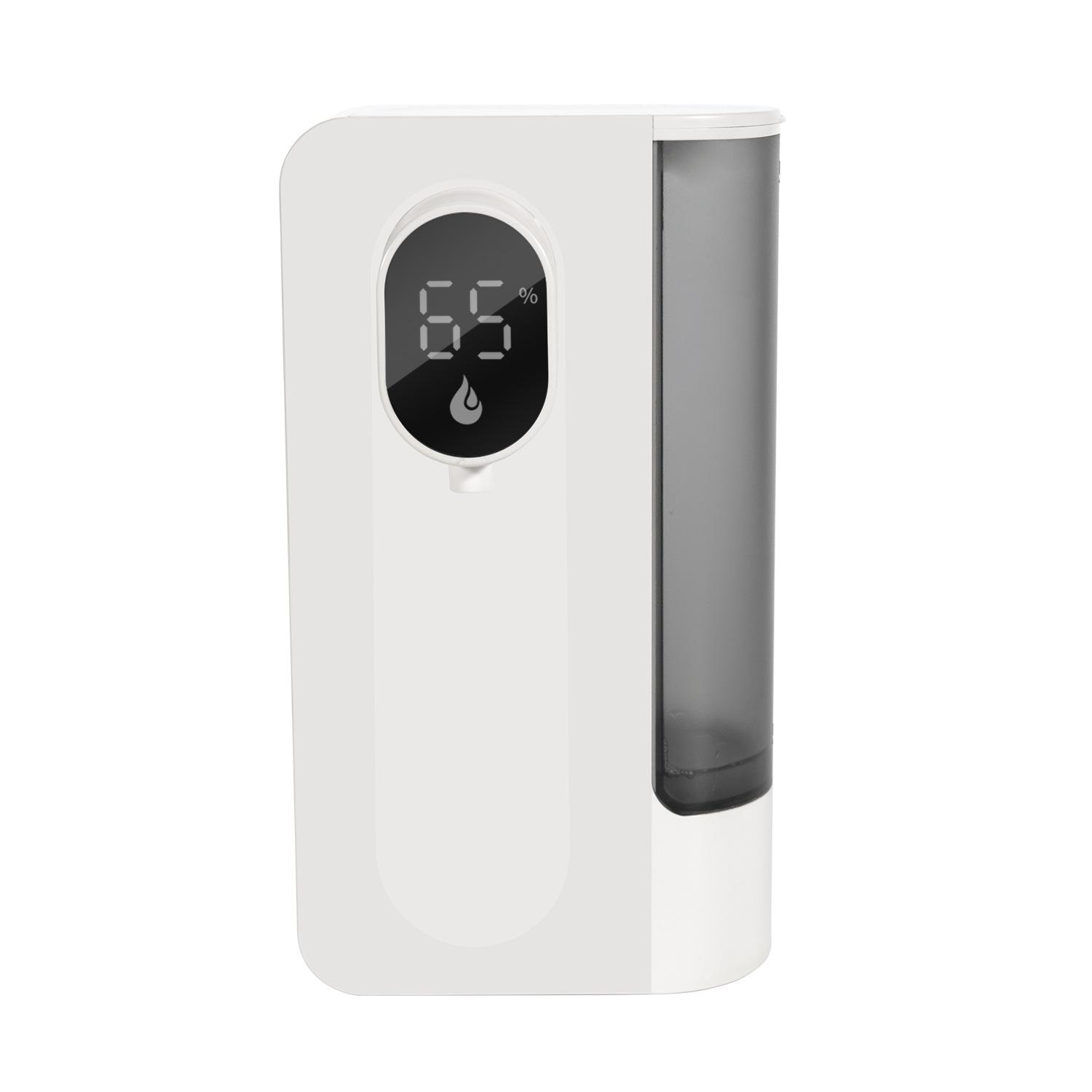 Soap dispenser intelligent automatic induction gel mobile phone nail free wall mounted induction detergent kitchen bathroom белый