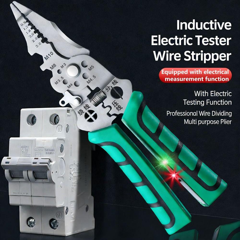 Multifunctional Stripping Pliers Electrical Test Wire Winding Wire Stripping Pliers Cable Cutting Electrician Crimping Pliers