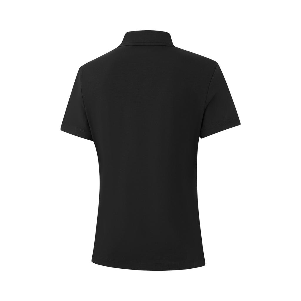 Li-Ning Comfortable Breathable Polo Shirt Women tops Black APLW146-1