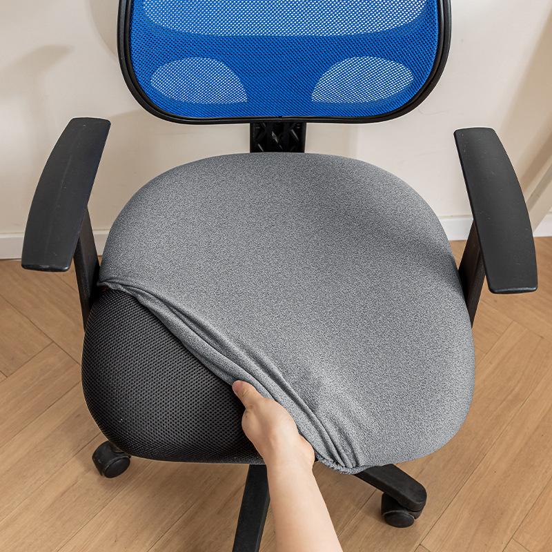 2 Pcs Waterproof Dining Chair Seat Cover Removable Washable Kitchen Chair Seat Slipcover Dining Room for Home Restaurant Banquet