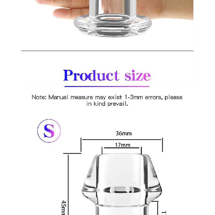 Silicone Hollow Anal Plug With Stopper Speculum Enema Anus Dilator Butt Plug Prostate Massage Bdsm Sex Toys For Woman Men