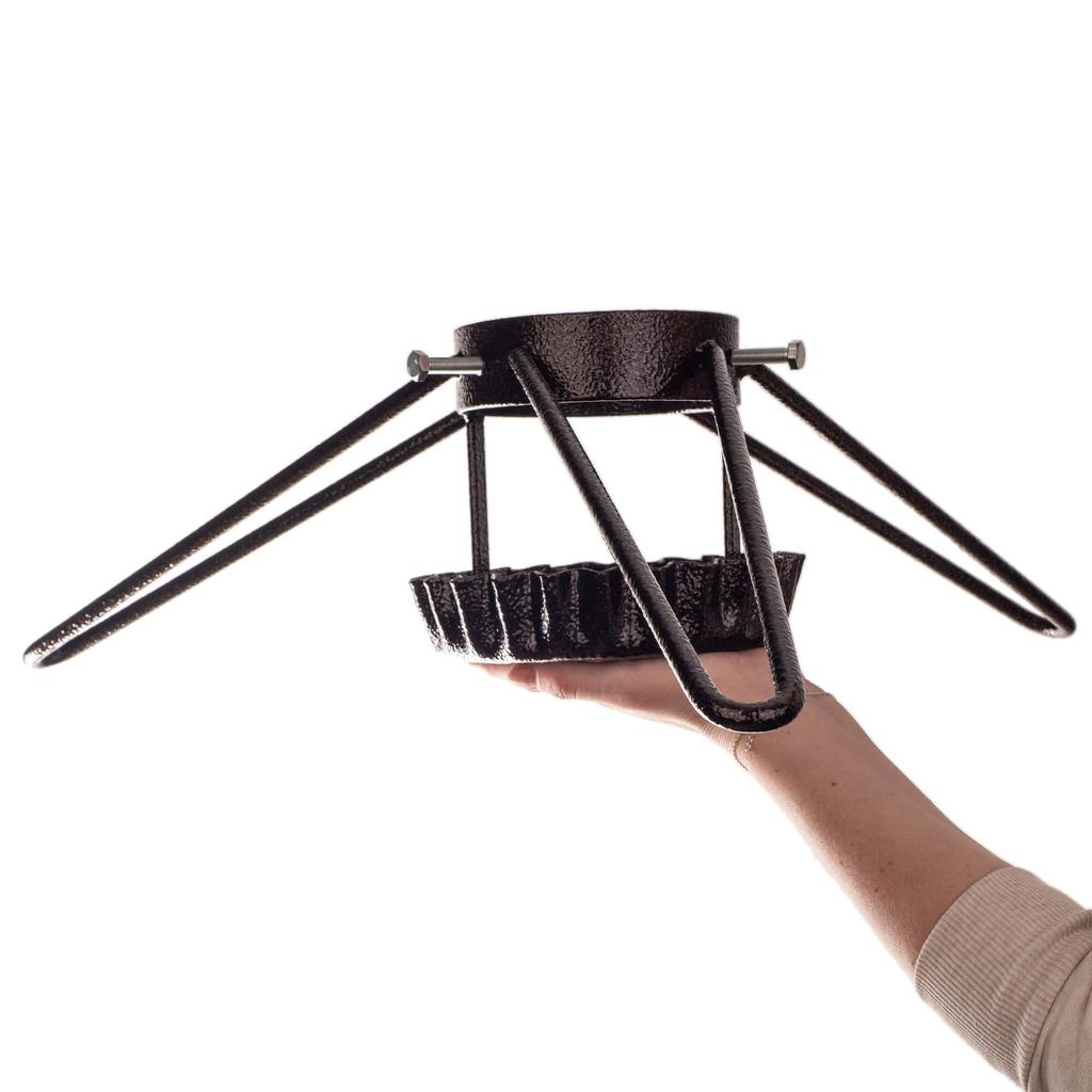 KADAX Christmas Tree Stand, Metal, Copper, 58cm