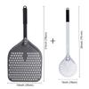 SHANGPEIXUAN 16/14/13/12 Zoll perforierte Pizzaschaufel rechteckige Pizzaschaufel Aluminium Hartbeschichtung Pizzaschaufel Paddel kurzes Werkzeug 1