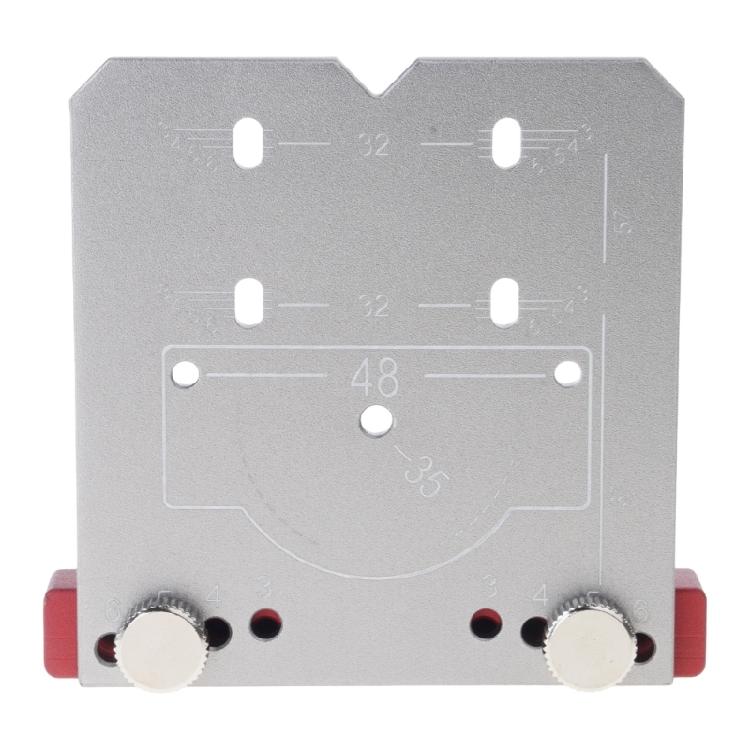 

Concealed Hinge Jig Kits 35mm Hinge Punching Locator Aluminum Alloys Hinge Boring Jig Hole Cutter Guide Easy to Use 1