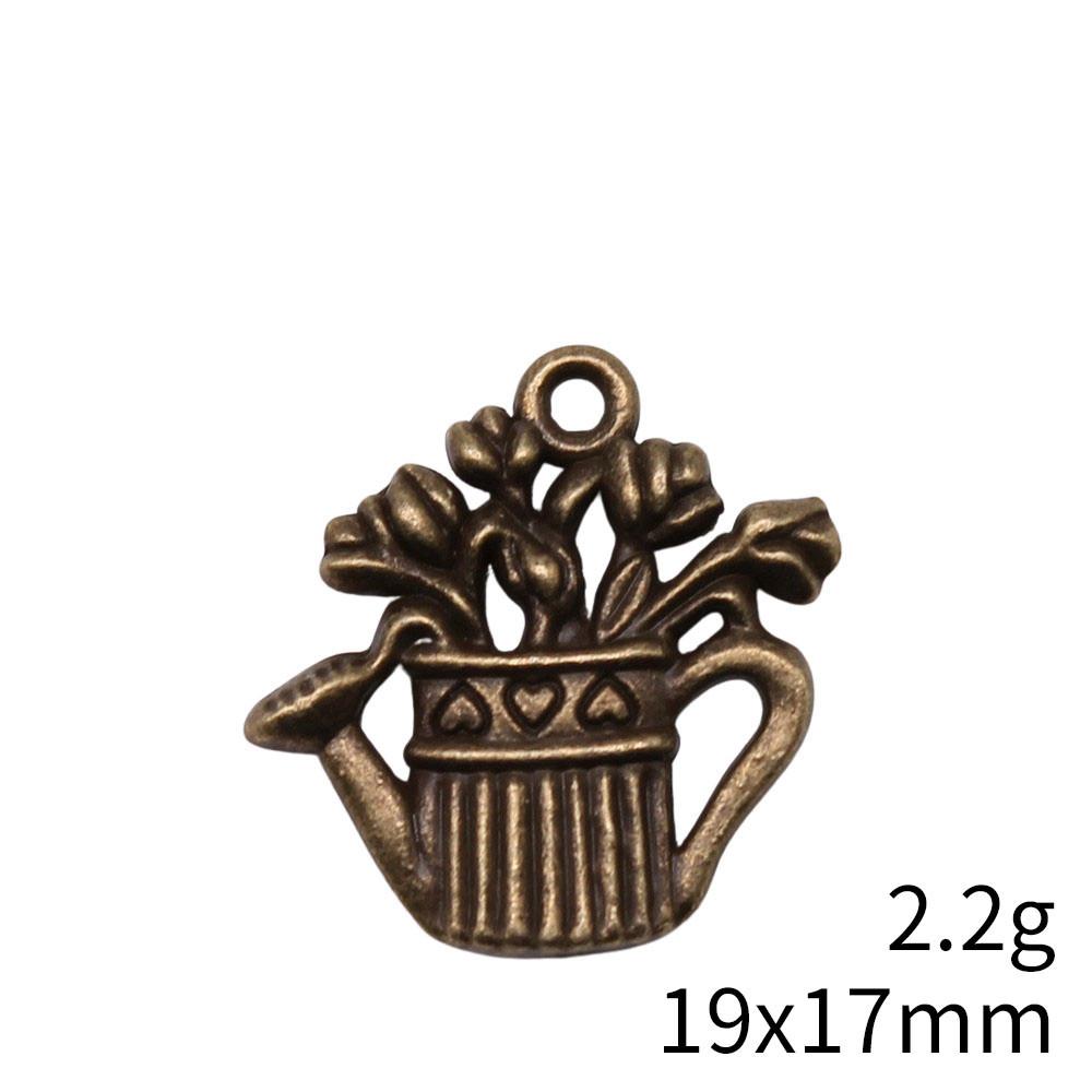 Gifts For Women Charms Italian Bracelet Small Flower Charms Pendant Ornaments For Home Phone Pendant