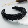 Solid Pearl Wide Headbands For Women Girls Headwear Fashion Cute Face Hairbands Female Hair bands Head Hoop Hair Accessories
