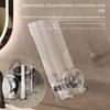 Suction Cup Refillable Soap Jar Transparent Hand Soap Press Bottle Wall-mounted Soap Dispenser  Spa
