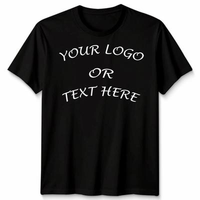 Unisex Tričko s vlastním potiskem Logo Text Pracovní oděv Personalizované Obchodní Bavlna