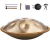 Handpan Trommel 22 Zoll 10 Töne D-Moll Handtrommel Instrument mit Schlägel