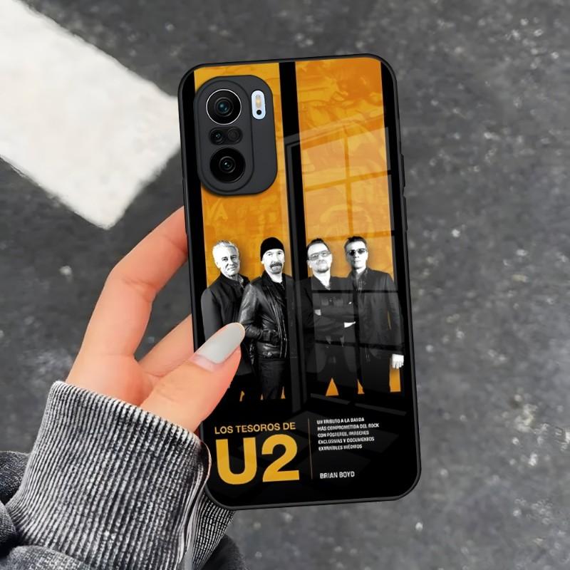 U2 Band Rock Phone Case For Xiaomi 13 12 X Redmi Note 10 11 S Lite T Pro POCO M4 X3 F3 Glass