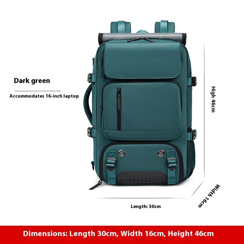 Travel Backpack Women's Large Capacity Ultra Lightweight Multifunctional Luggage Bag Hand Crossbody Travel Men's Backpack