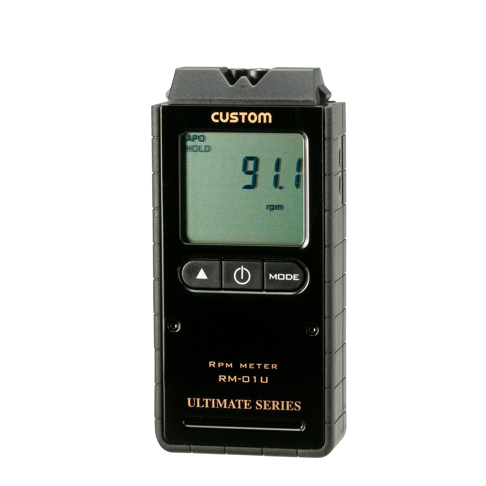 

CUSTOM Digital Tachometer with Piano Black Body RM-01U