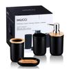 4Pcs 5pcs Bathroom Accessories Set Plastic Bathroom Decor Sets Accessories