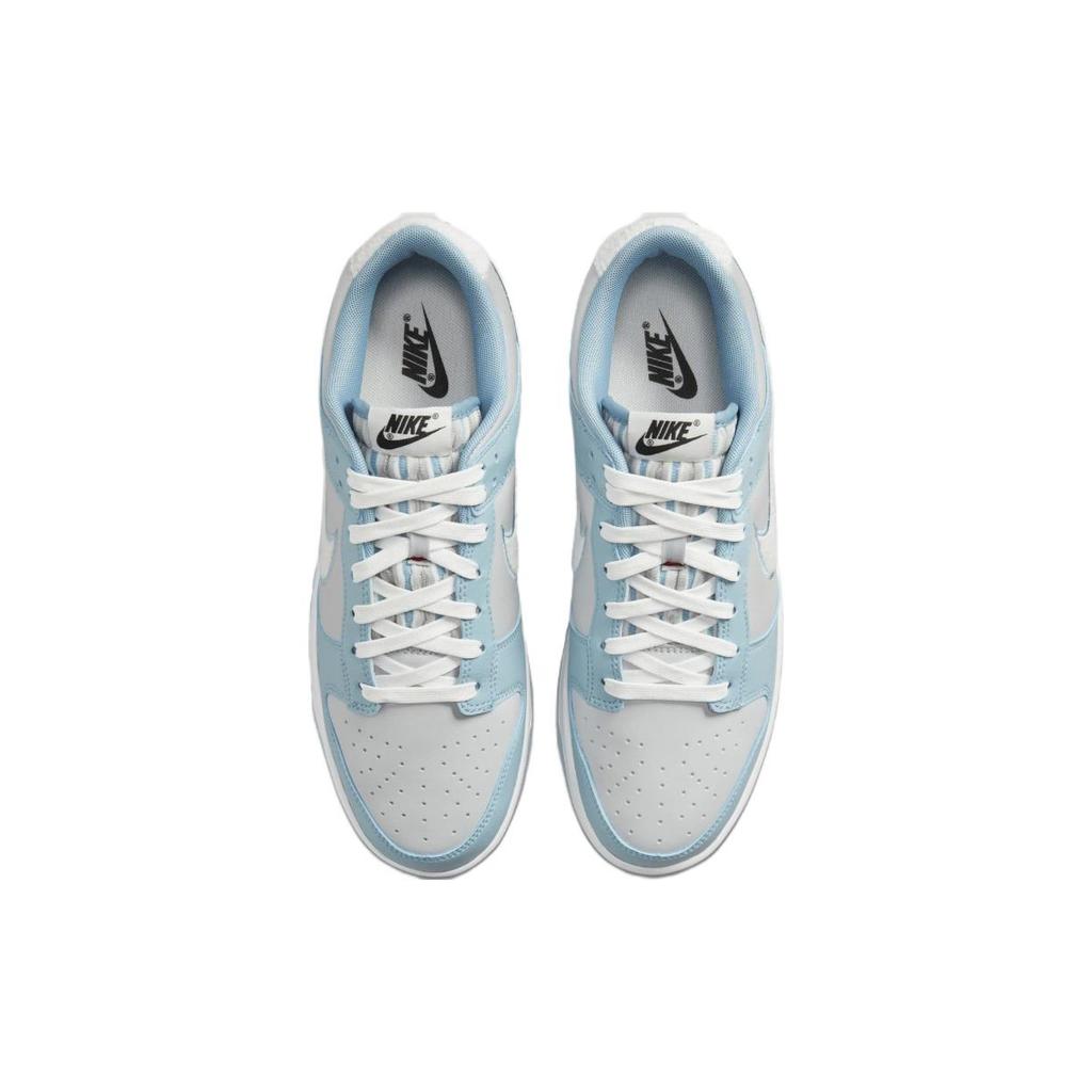New Nike Dunk Low Retro Fleece Swoosh Worn Blue FB1871-011