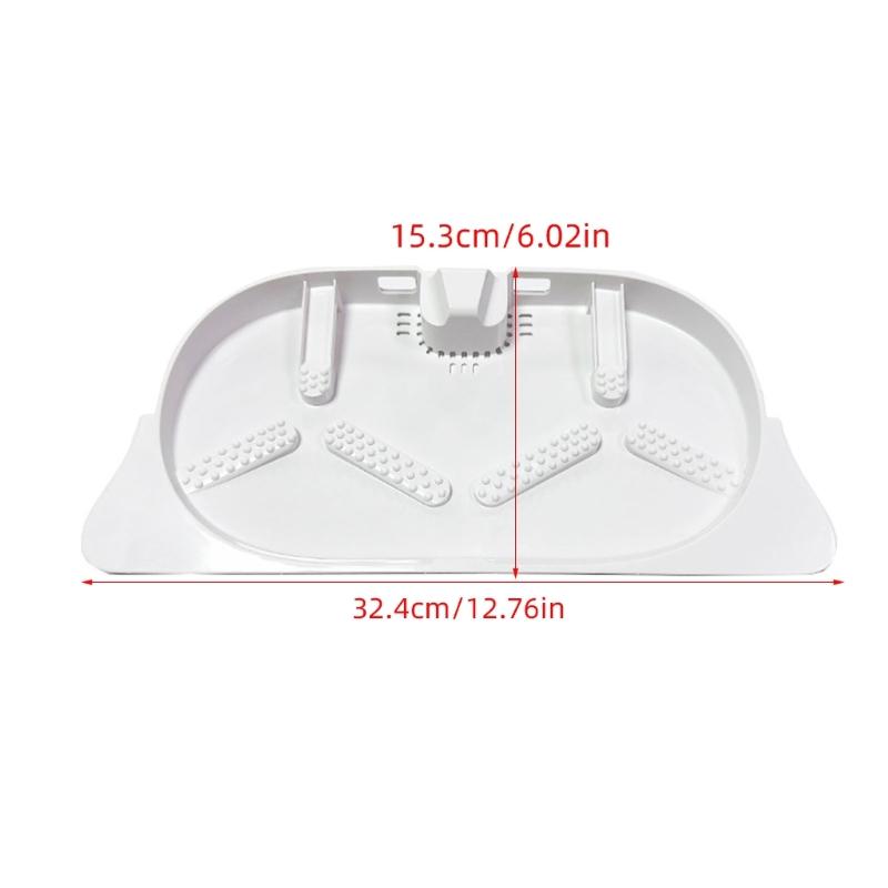 Plastic Mop Self-Wash Base Back Washboard Bracket Vacuum Cleaner Part Cleaning Tray Bracket ABS Material for S10 Model