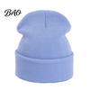 Winter Warm Beanies Hat Unisex Solid Color Knit Beanies, Classic Slouchy Skull Cap for Winter, Couple Matching Casual Headwear Men Women, Soft Thermal