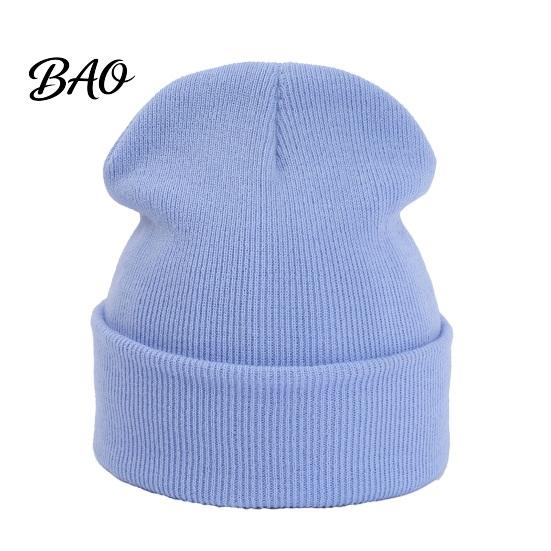 Winter Warm Beanies Hat Unisex Solid Color Knit Beanies, Classic Slouchy Skull Cap for Winter, Couple Matching Casual Headwear Men Women, Soft Thermal
