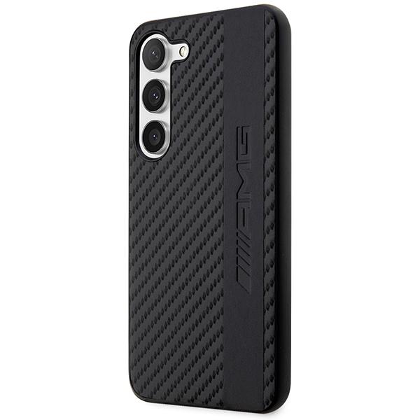 Amg Amhcs23Sblsca S23 S911 Czarny/Black Hardcase Carbon Stripe&Embossed
