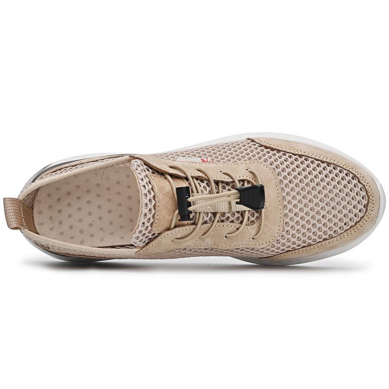 Men Ultra Light Mesh Casual Walking Shoes Breathable Soft Sole Outdoor Sneakers Big Size Shoes for Travel Daily Comfort Wear
