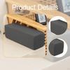 Arm Rest Pillow Armrest Versatile with Removable Washable Pillowcase Pad Cushion for Couch Home