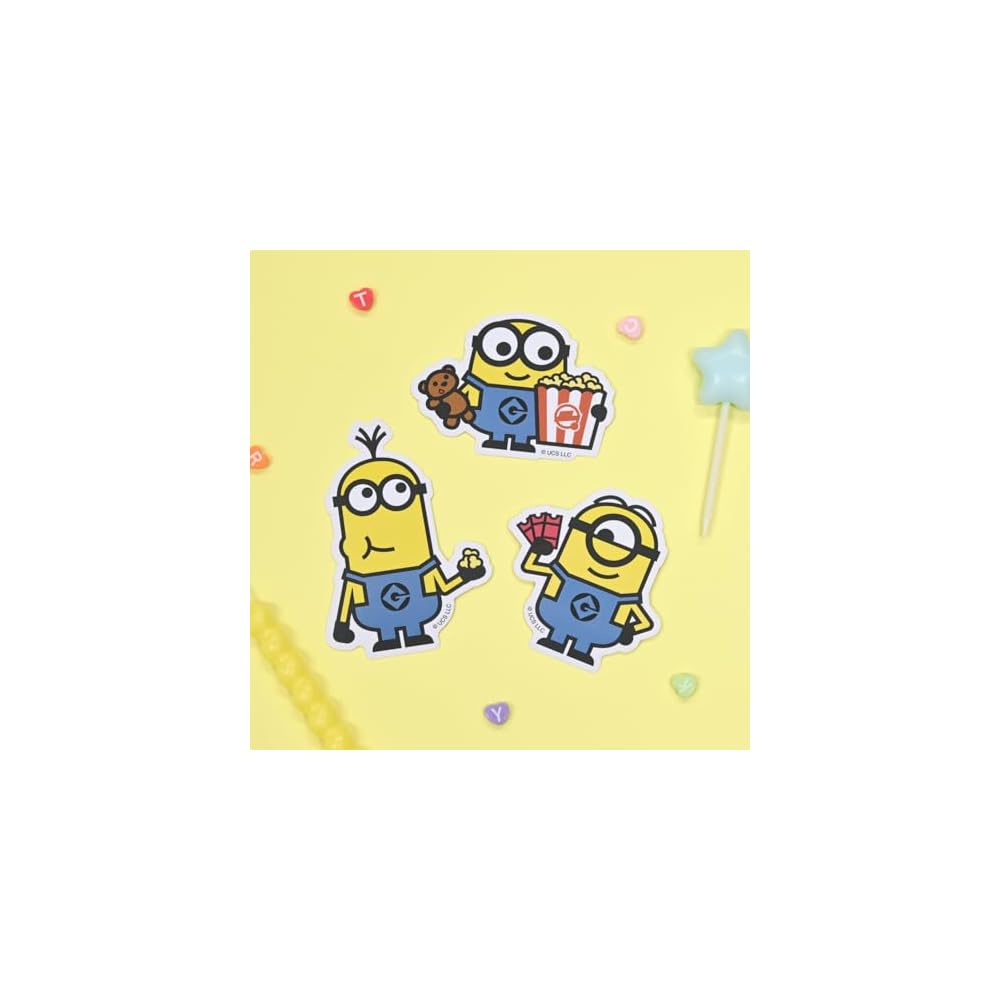 Gourmandise Minions Series Mobile Sticker Set Group MINI-509A