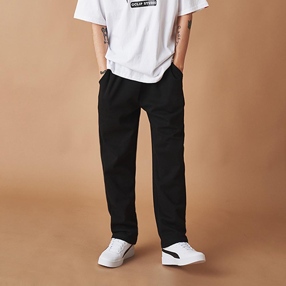 Jikeulib Plain Straight Sweatpants (Type B)