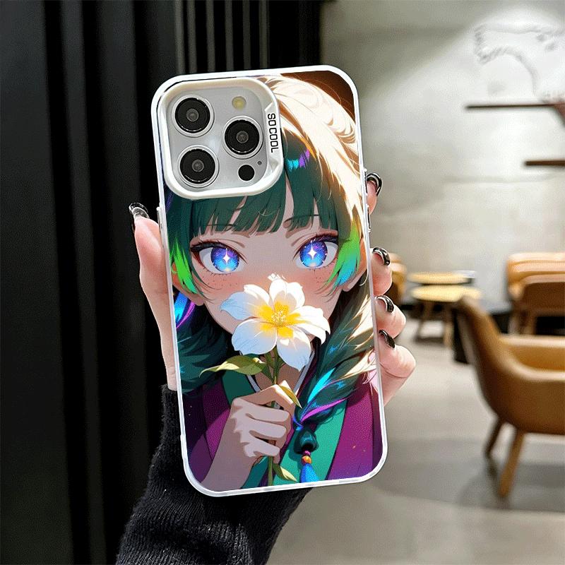 A-Apothecary D-Diaries Anime Soft Phone Case for iPhone 15 16 17 Pro Max 17Air 16E 14 Plus 13 12 Mini Shockproof Cover Back Shel