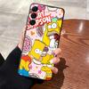 Case for Samsung Galaxy A72 A73 A24 A34 A12 A13 A54 A71 A23 A14 A15 A17 A51 A52 A16 Phone Cover The S-simpsons
