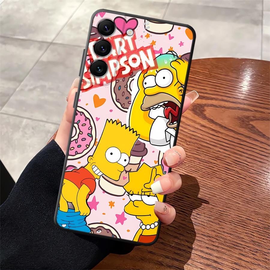 Case for Samsung Galaxy A72 A73 A24 A34 A12 A13 A54 A71 A23 A14 A15 A17 A51 A52 A16 Phone Cover The S-simpsons